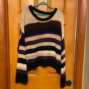Charlotte Russe multi-colored sweater, size 3X